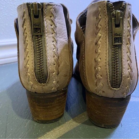 Rebel Cori Suede Leather Booties - Picture 4 of 5